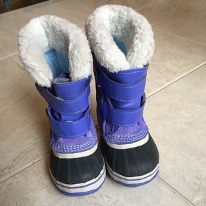 Toddler girl Sorel winter boots, size 8